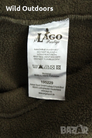 IL LAGO - поларен ловен елек, размер XL, снимка 6 - Екипировка - 53155517