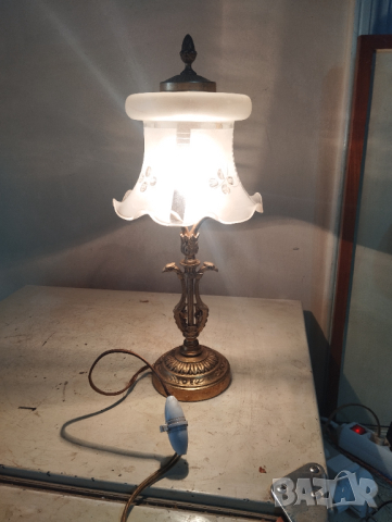 Настолна лампа арт деко, снимка 4 - Настолни лампи - 44758423