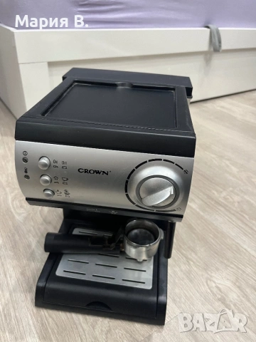 Кафемашина CROWN CEM-1515, снимка 5 - Кафемашини - 53497094