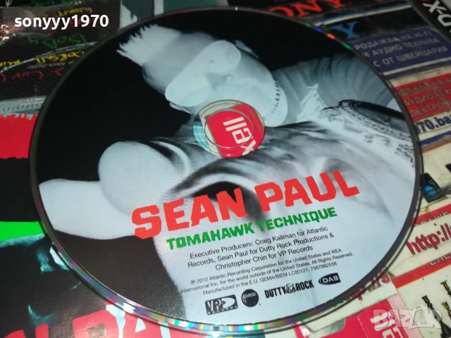 SEAN PAUL CD-ВНОС GERMANY 0907251223, снимка 10 - CD дискове - 50960741