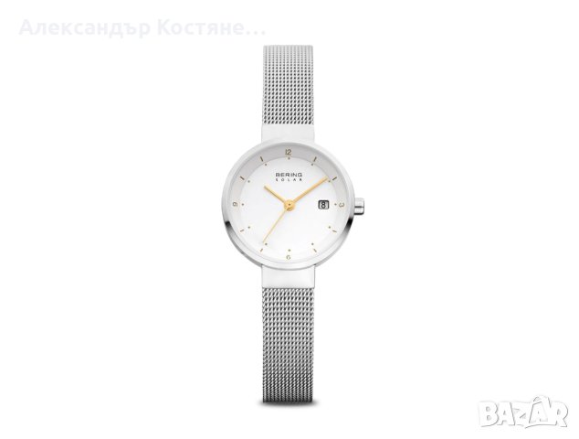 Дамски часовник Bering Slim Solar - 14426-001, снимка 1 - Дамски - 40608053