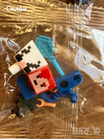 Майнкрафт лего minecraft lego фигурка, снимка 3 - Конструктори - 52236834