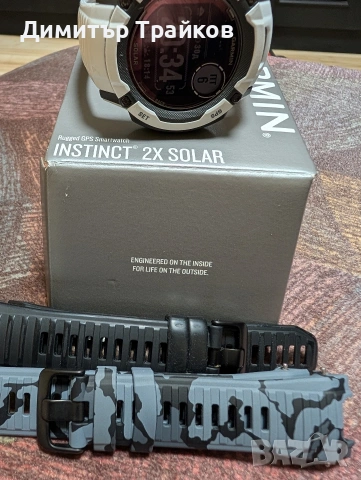 Garmin Instinct 2X solar , снимка 3 - Смарт часовници - 53739480