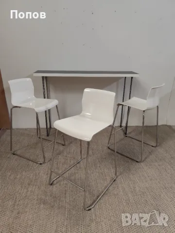 Комплект бар столове, снимка 1
