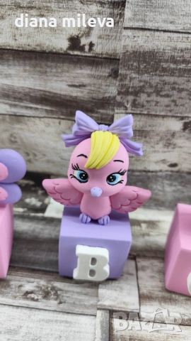 Кубчета с декорация Буболечета с името на вашето дете!!!!, снимка 3 - Декорация за дома - 53057781