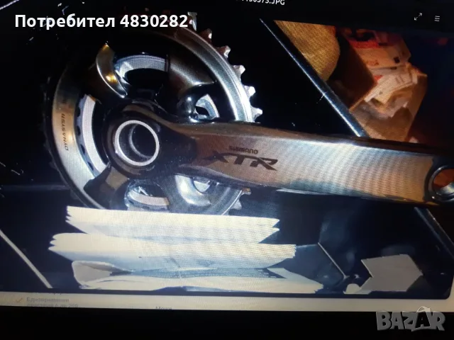 Курбел Две скорости - Crank Double Shimano XT, снимка 13 - Части за велосипеди - 55742532