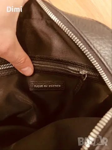 Tiger of Sweden мъжка кожена чанта, снимка 6 - Чанти - 48772497