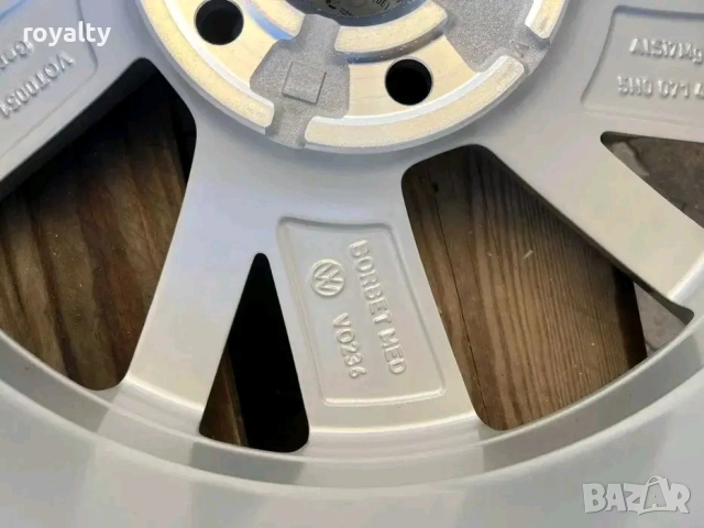 5х112 16 Цола Оригинални Джанти VW Passat Golf Tuaran Фолксваген Пасат 5x112 ЕТ 46 J 6.5, снимка 5 - Аксесоари и консумативи - 52809552