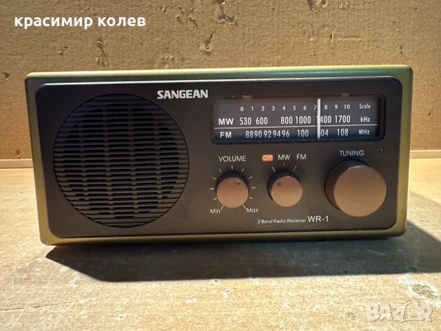 радиоприемник "SANGEAN WR-1", снимка 4 - Радиокасетофони, транзистори - 53258362