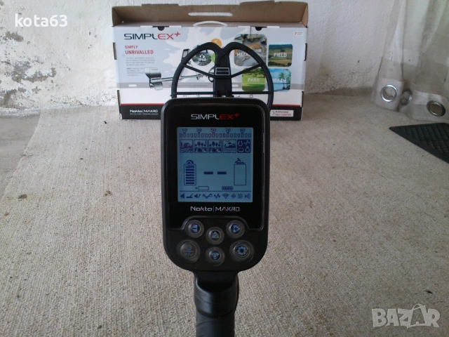 Металдетектор - Металотърсач -Simplex+