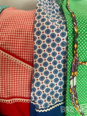 Престилки от Соца* С джоб* Памук, снимка 9 - Рокли - 52347941