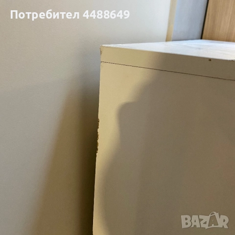 Шкаф за обувки бял гланц, снимка 4 - Шкафове - 52668478