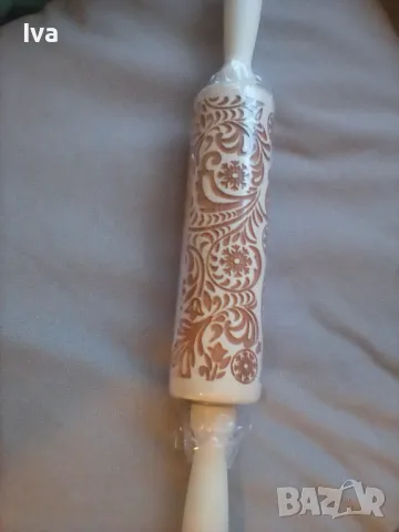 Различни дървени точилки, с релефни шарки за бисквити, тесто, фондан Великден , снимка 9 - Други - 26964337