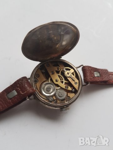 Стар сребърен механичен дамски часовник, снимка 7 - Антикварни и старинни предмети - 38972744