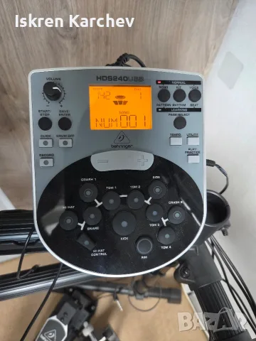 Електронни барабани Behringer, снимка 3 - Ударни инструменти - 56165158