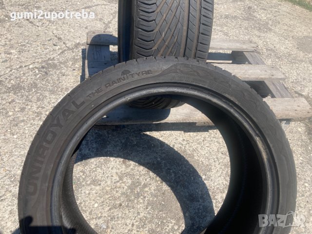 255/40/20 Uniroyal Rain Sport3 2019г 7-7,5мм, снимка 9 - Гуми и джанти - 41569190