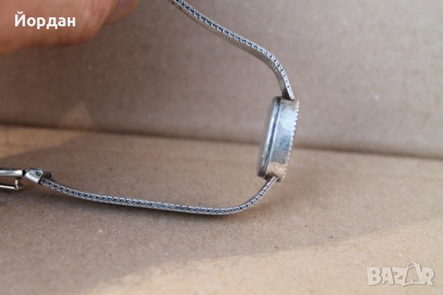 Дамски сребърен часовник ''Receda'' 17 камъка, снимка 2 - Дамски - 41470952