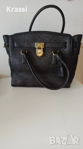 Michael Kors Hamilton чанта естествена кожа , снимка 9 - Чанти - 52024106