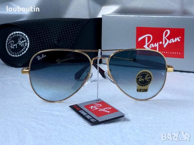 Ray-Ban RB3025 limited edition слънчеви очила Рей-Бан авиатор , снимка 8 - Слънчеви и диоптрични очила - 41925241