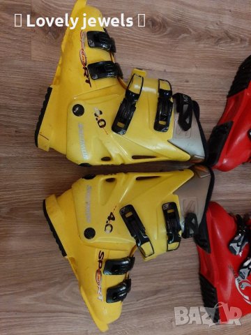 Ски обувки жълти номер 39 Salomon , снимка 2 - Зимни спортове - 40133765