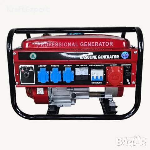 Четиритактов Агрегат за ток Тайга 4.5kW – Ефективен Бензинов Генератор, снимка 3 - Генератори - 50564194