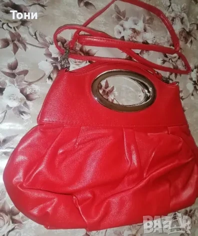 Нова Кожена Дамска Чанта , снимка 2 - Чанти - 50689652