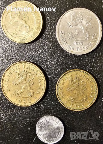 Лот стари монети от Финландия в добро състояние, снимка 2 - Нумизматика и бонистика - 40051158