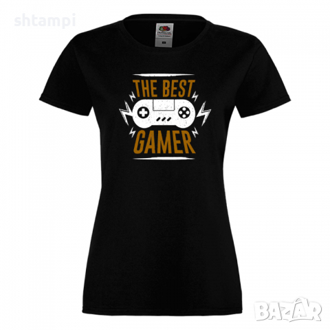 Дамска тениска The Best Gamer, снимка 9 - Тениски - 36192919