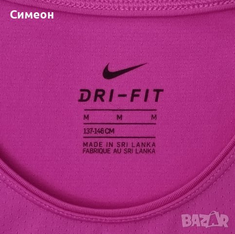 Nike DRI-FIT оригинална тениска ръст 137-146см Найк спорт фланелка, снимка 3 - Детски тениски и потници - 40801570