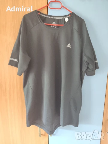 Мъжка тениска Adidas Climalite, снимка 2 - Тениски - 50489819