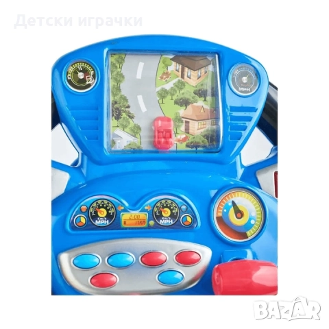 Интерактивна играчка волан със звук и светлини, кормило, снимка 2 - Образователни игри - 52739827