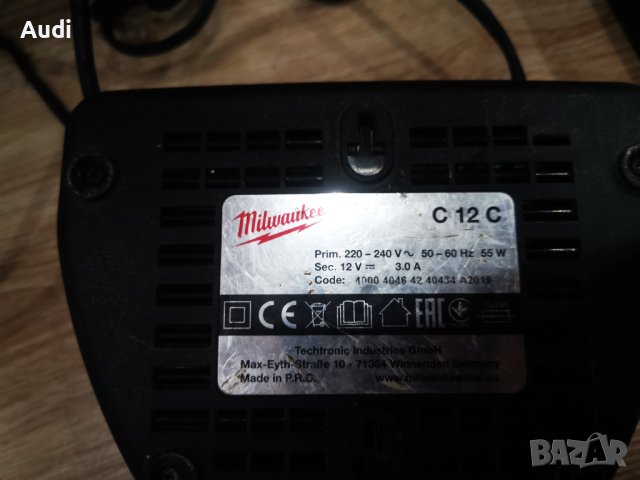 Продавам зарядни устройства за: METABO / FACOM / MILWAUKEE  Зарядно METABO  L60 цена 79лв. Две батер, снимка 8 - Винтоверти - 39640632