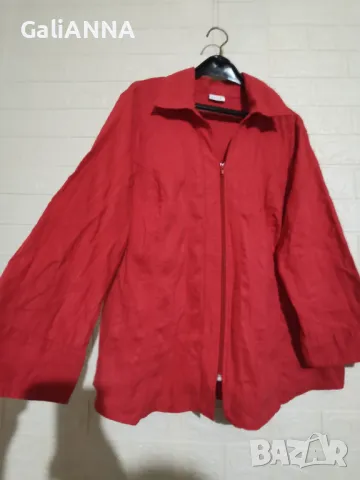 СТРАХОТНА РИЗА С ЦИП 3XL-4XL, снимка 2 - Ризи - 50132338