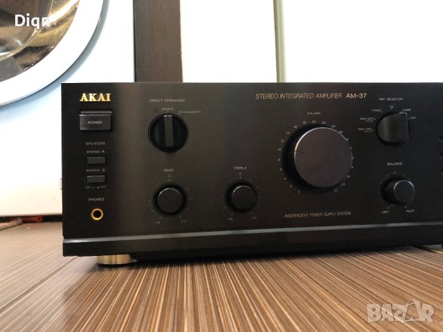 Като нов Akai AM-37, снимка 10 - Ресийвъри, усилватели, смесителни пултове - 41438077
