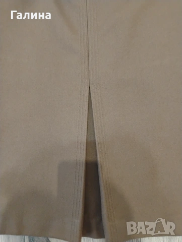 Кафява вълнена пола, снимка 3 - Поли - 53059997