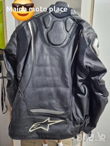 Кожено Мото Яке Alpinestars , снимка 2 - Спортна екипировка - 55799211