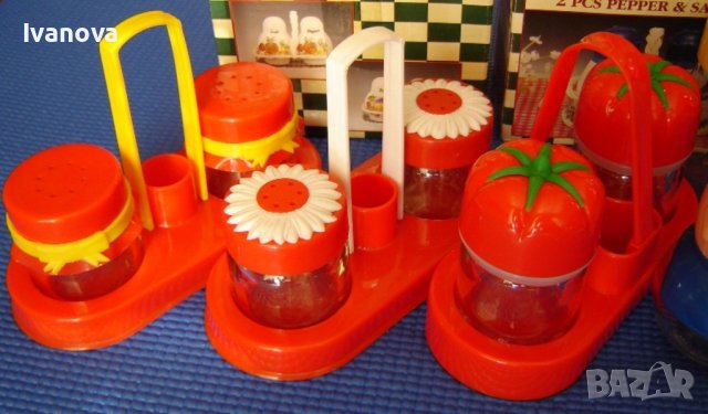 красиви солнички за подправки, снимка 2 - Аксесоари за кухня - 44151797