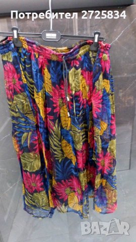 Пола от поплин с подплата, Индия, снимка 7 - Поли - 29291974