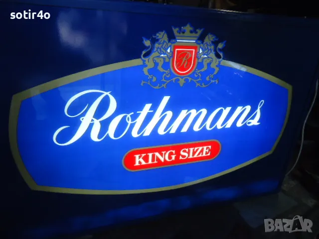 Rothmans красива светеща реклама, снимка 8 - Други ценни предмети - 47283814