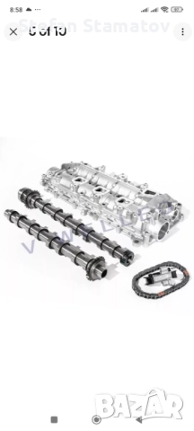 8mm верига комплект с разпределителни валове и ложа 1.5 hdi 1638159880 , снимка 9 - Части - 52901798