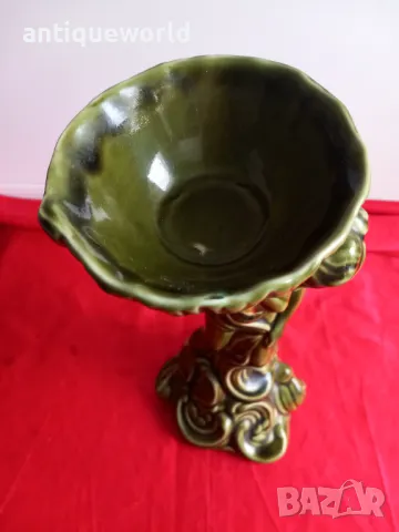 Стара Английска Порцеланова Статуетка "Дама с Кош", снимка 3 - Антикварни и старинни предмети - 48399990