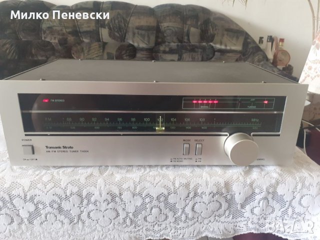 TRANSONIC STRATO T 4004 STEREO TUNER VINTAGE MADE IN JAPAN 