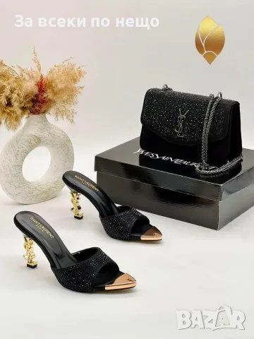 Yves Saint Laurent Дамски Сандали - Различни Цветове Код SEM-303, снимка 3 - Сандали - 55783100