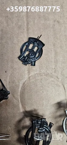 Военен Знак Лого Емблема Емблеми Ретро БНА ШЗО, снимка 4 - Антикварни и старинни предмети - 48475302