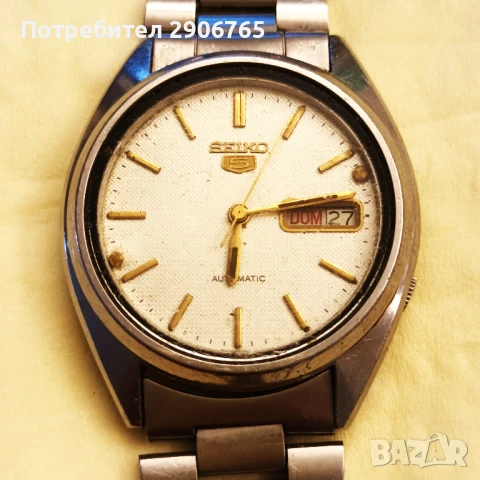 SEIKO 5 оригинален 7009А работещ, снимка 6 - Антикварни и старинни предмети - 51160404