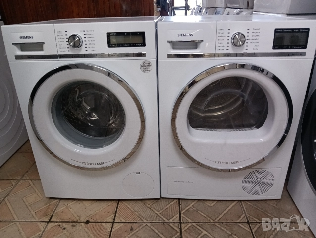 Комплект пералня и сушилня Сименс Siemens IQ 890 A+++ Made in Germany Гаранция!