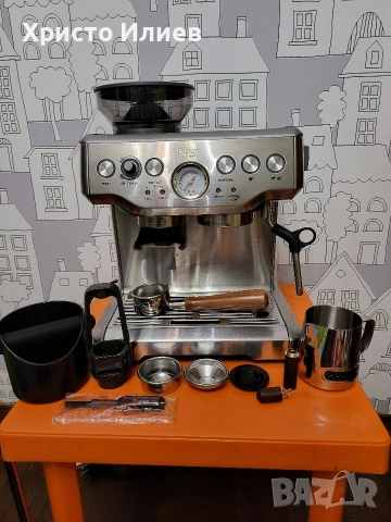 Еспресо машина SAGE Barista Express Кафемашина с кафемелачка