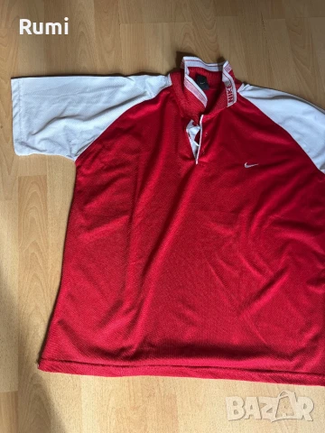 Мъжка спортно/елегантна тениска с яка Nike Polo ! Xl, снимка 2 - Тениски - 51228941