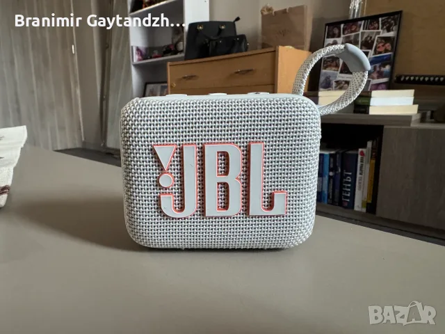 Bluetooth колонка JBL - Go 4, бяла