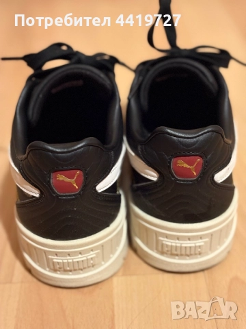 Продавам черни маратонки Пума,38 номер., снимка 2 - Маратонки - 52336011